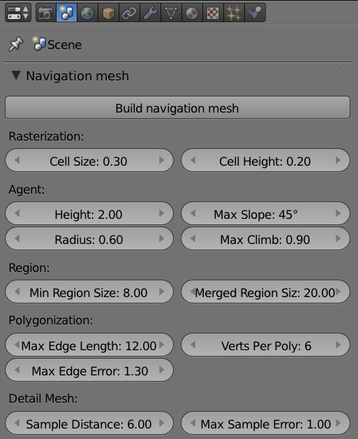 Automatic navigation mesh generation